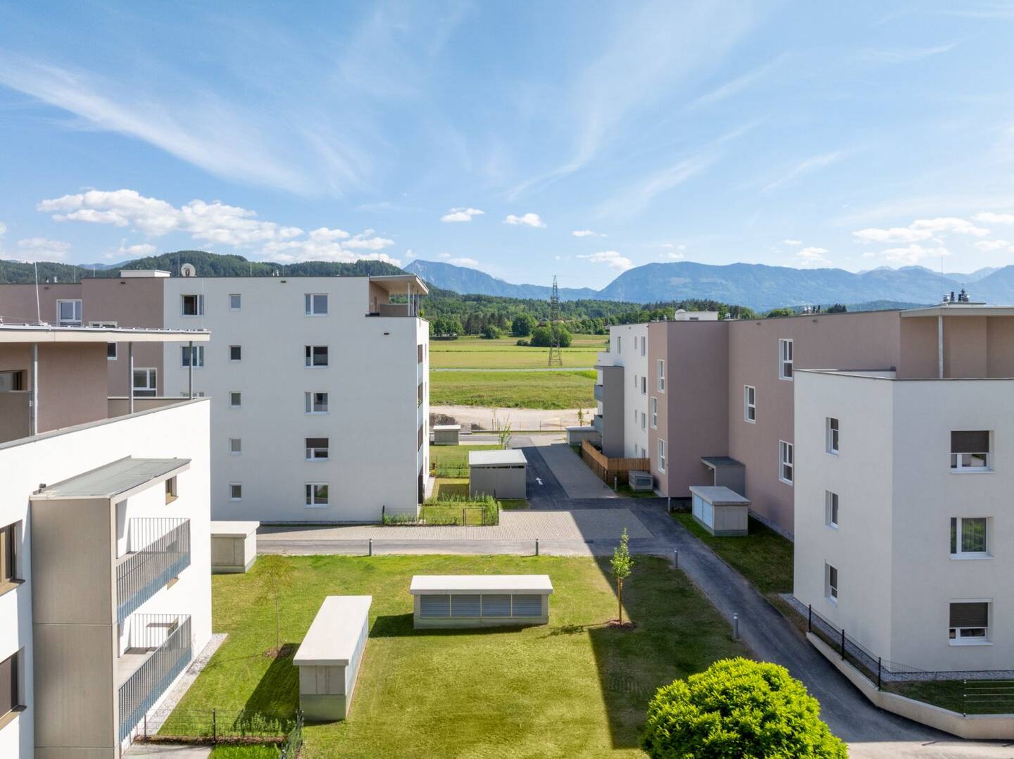 First occupancy in Klagenfurt Viktring 1 to 4 room apartments see https://vitrino.at/