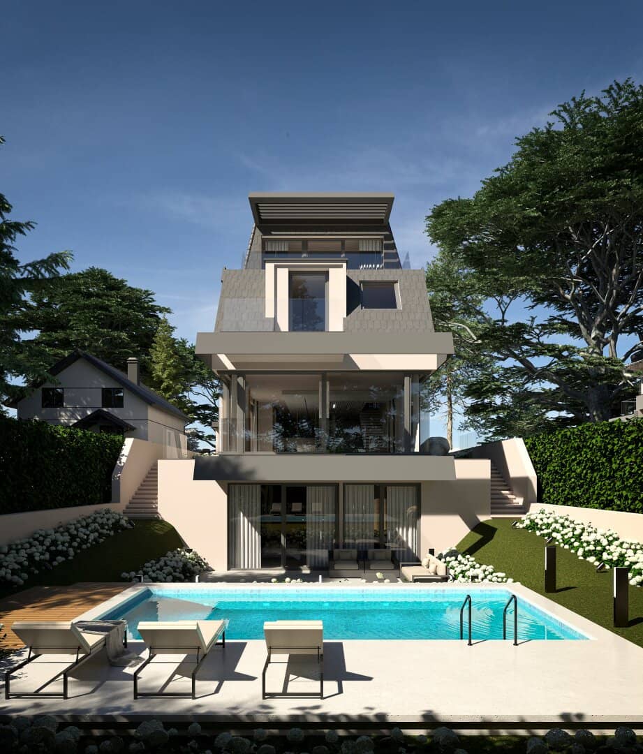 Villa de Vie Modern living in green Hietzing