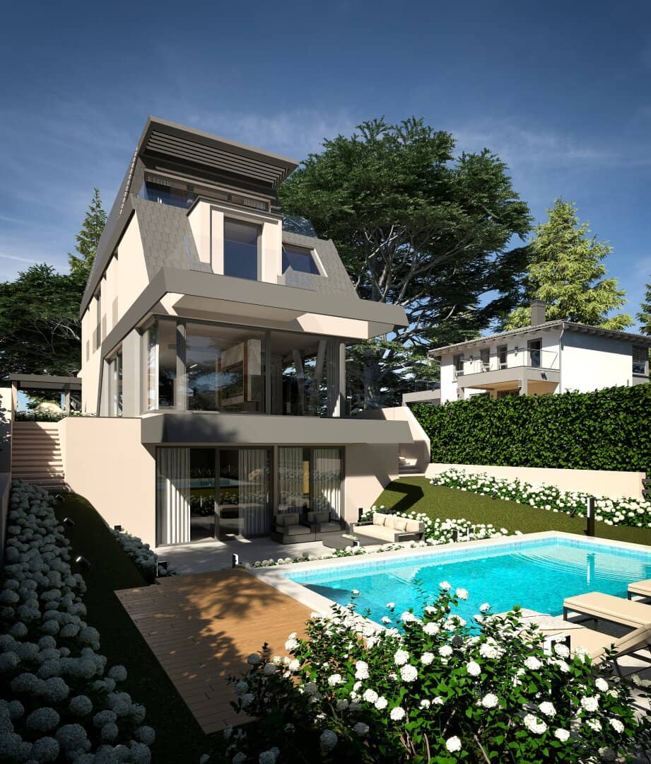 Villa de Vie Modern living in green Hietzing