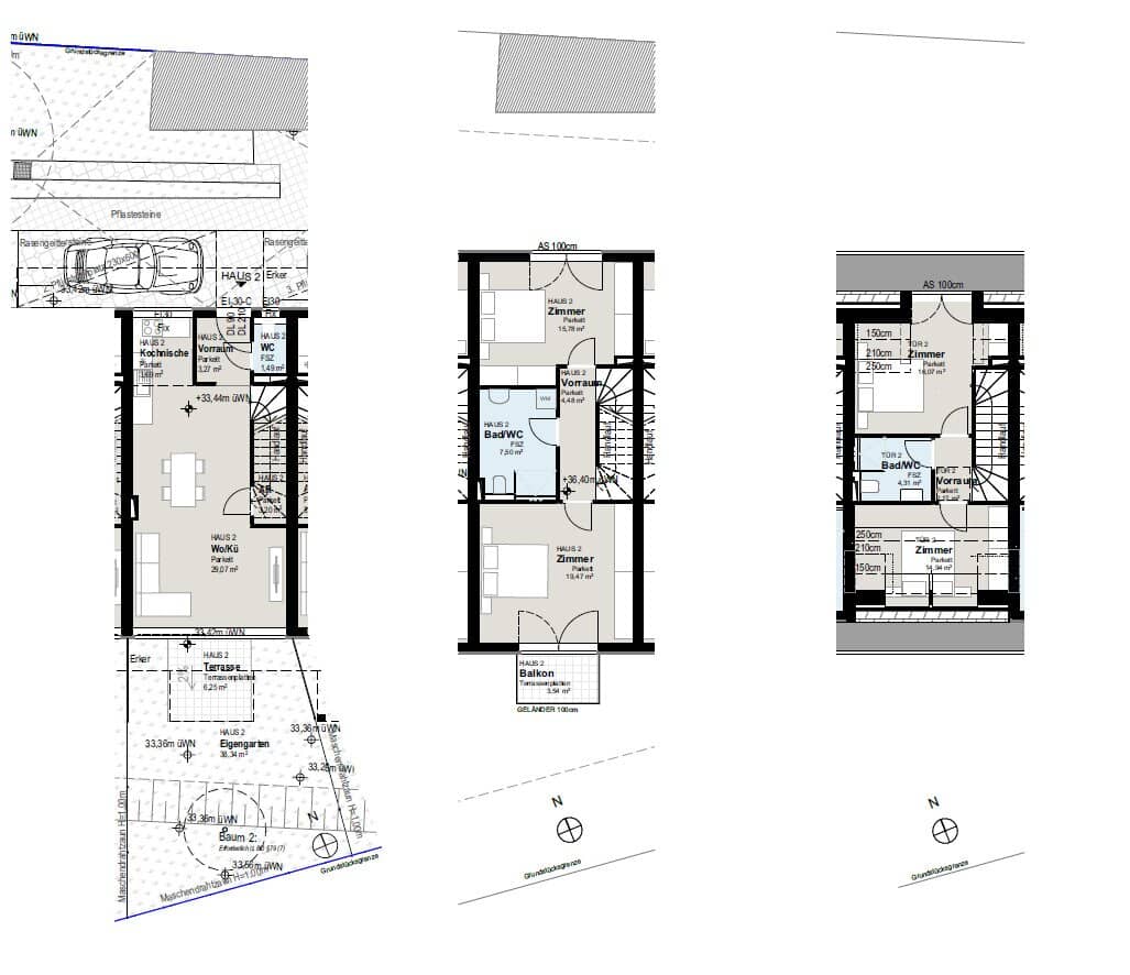 Green Living Liesing Exclusive terraced houses in the 23rd district