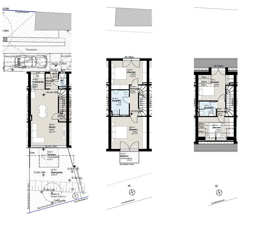 Green Living Liesing Exclusive terraced houses in the 23rd district