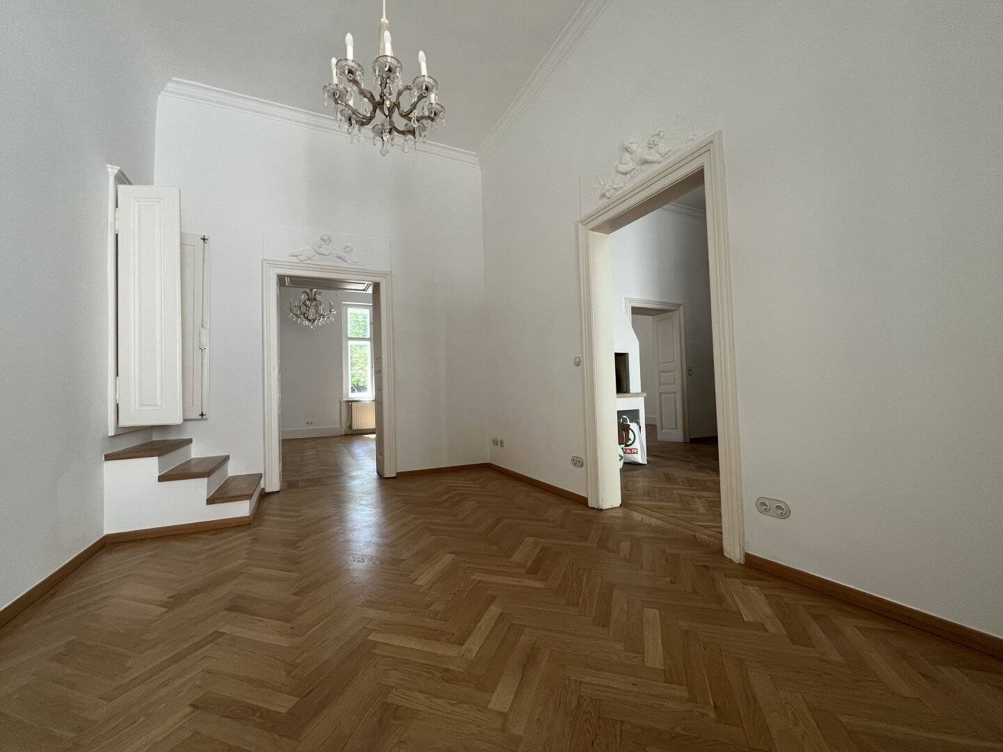 Tastefully renovated old Viennese villa with Biedermeier garden near Rudolfinerhaus