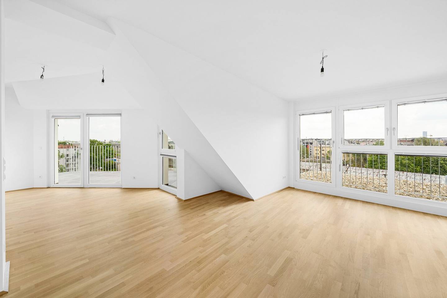 Modern two room attic apartment with terrace (top 54)