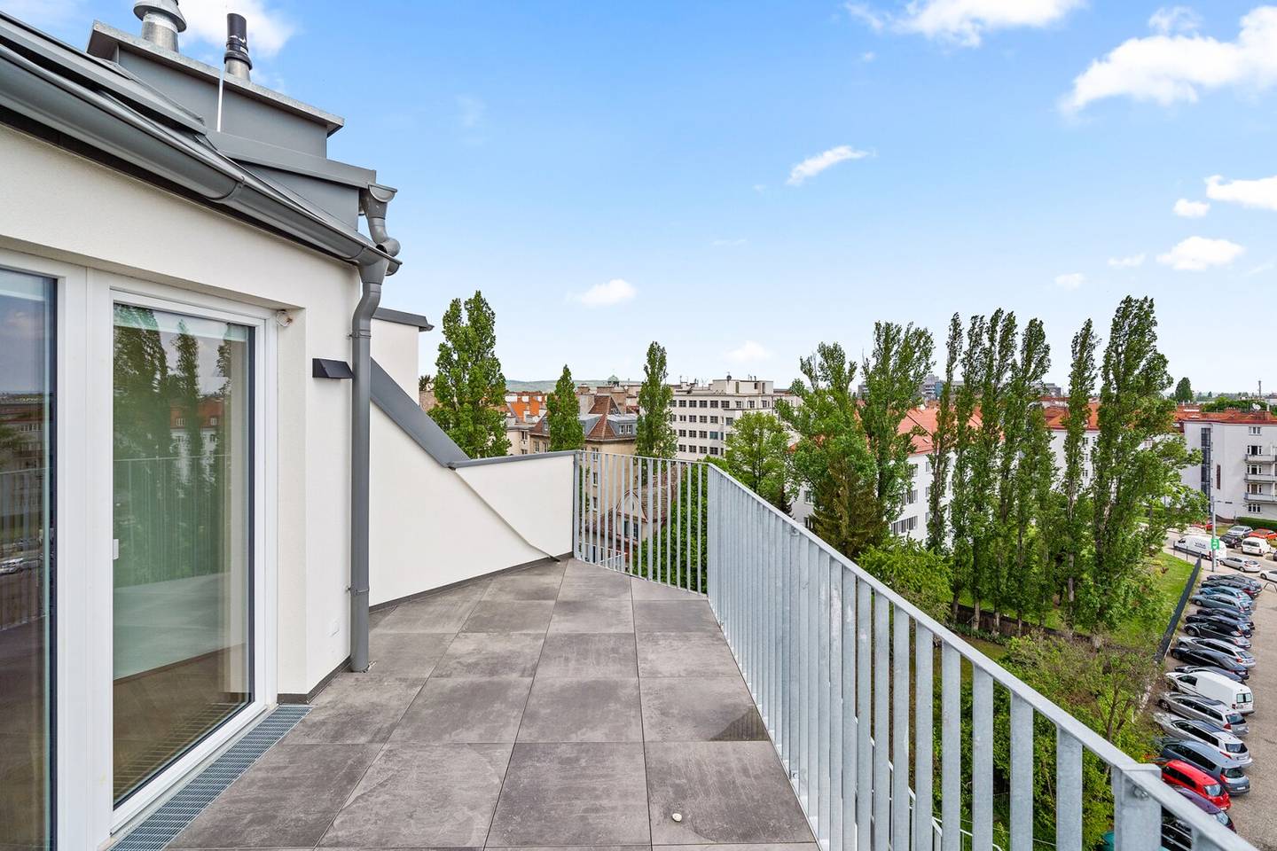 Modern two room attic apartment with terrace (top 54)