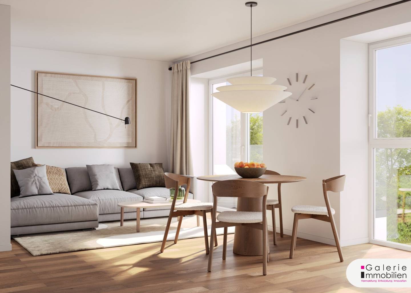 Passive House Accessible New Build Apartment with Balcony and Loggia Sunny and Bright Underground Garage