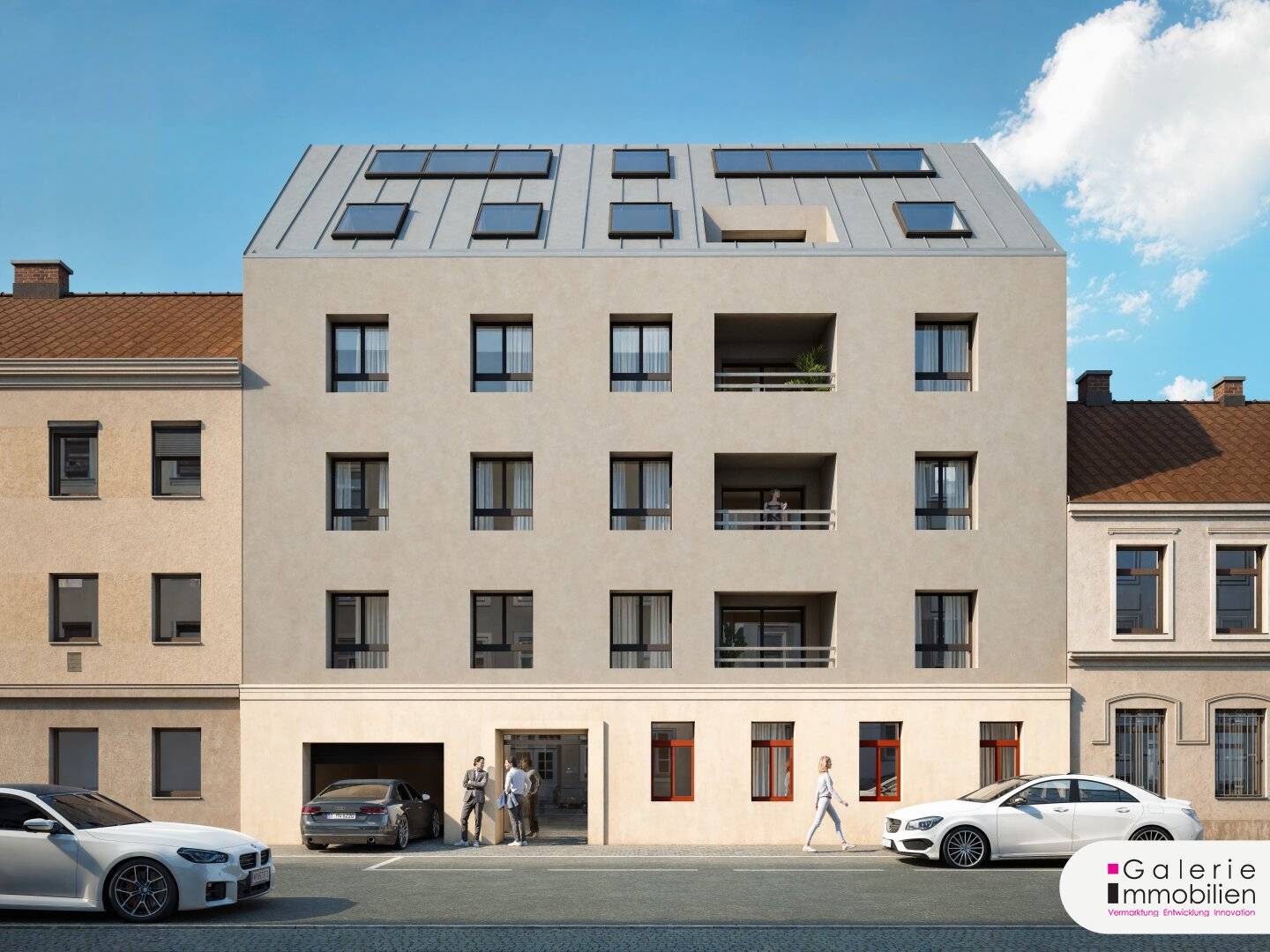 Bezauberndes Apartment mit Terrasse und Gärtchen in PASSIVHAUS - barrierefrei - sonnig und hell - Tiefgarage