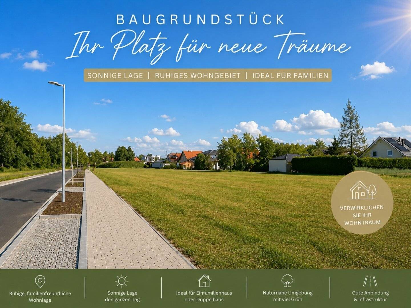 Potzneusiedl - sichern Sie ihr Kapital! sonnige Baugrundstück(e) -  OHNE BAUZWANG
