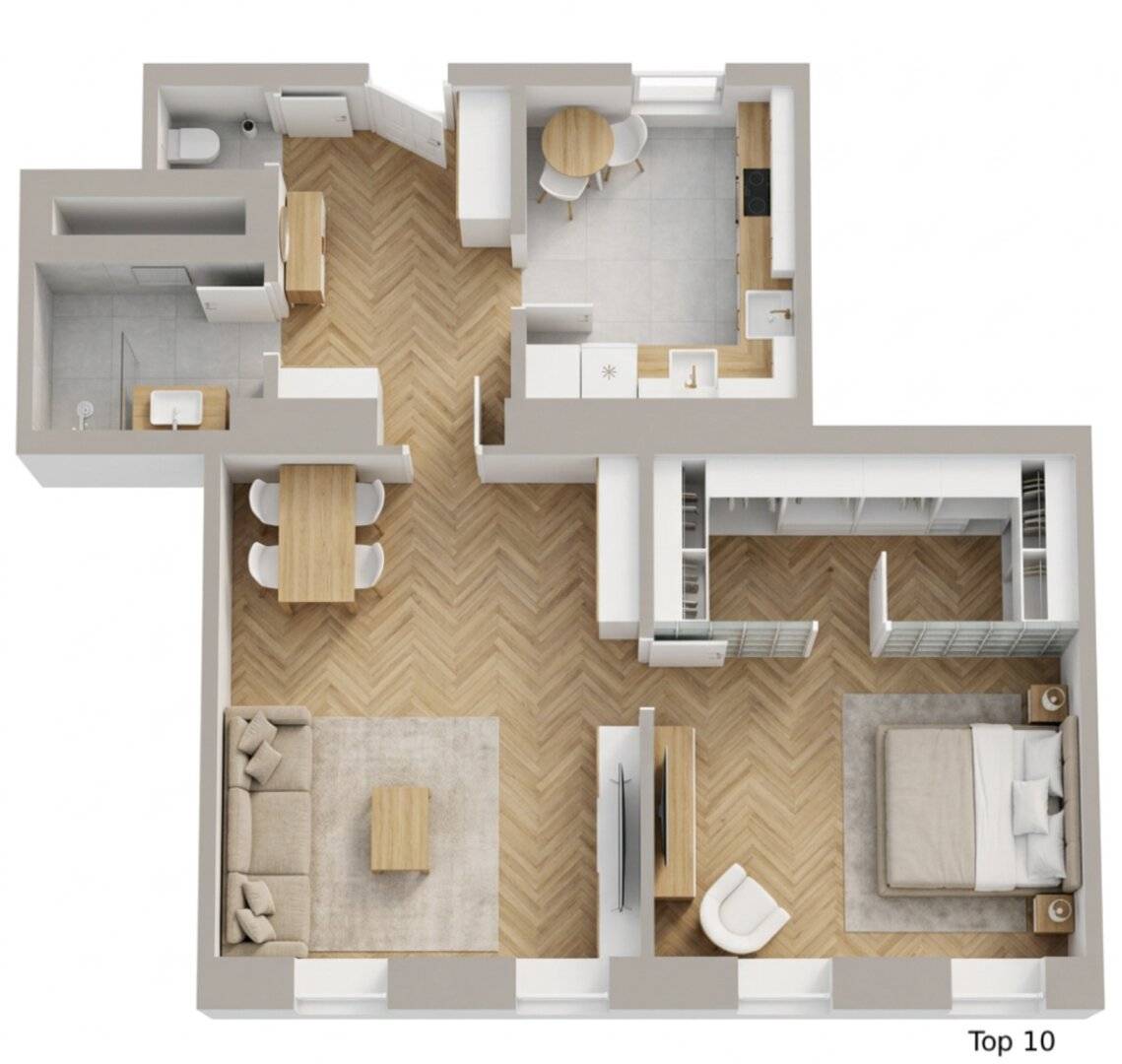 TOPLAGE/Erstbezug/Baubeginn  - Schöne 2,5 Zimmer Altbauwohnung (Top 10)