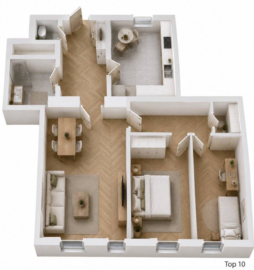 TOPLAGE/Erstbezug/Baubeginn  - Schöne 2,5 Zimmer Altbauwohnung (Top 10)