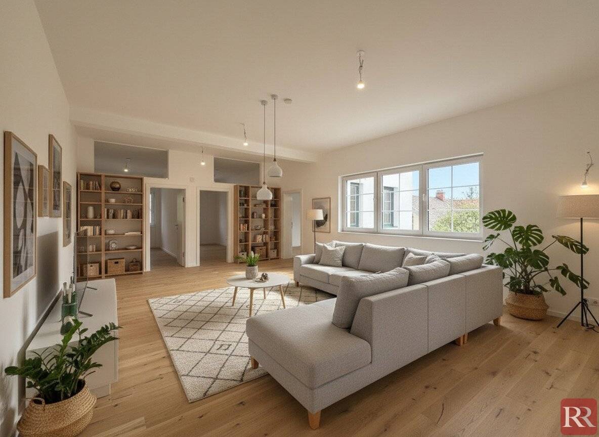 Erstbezug- moderne, repräsentative 5- Zimmer- Wohnung mit Dachterrasse