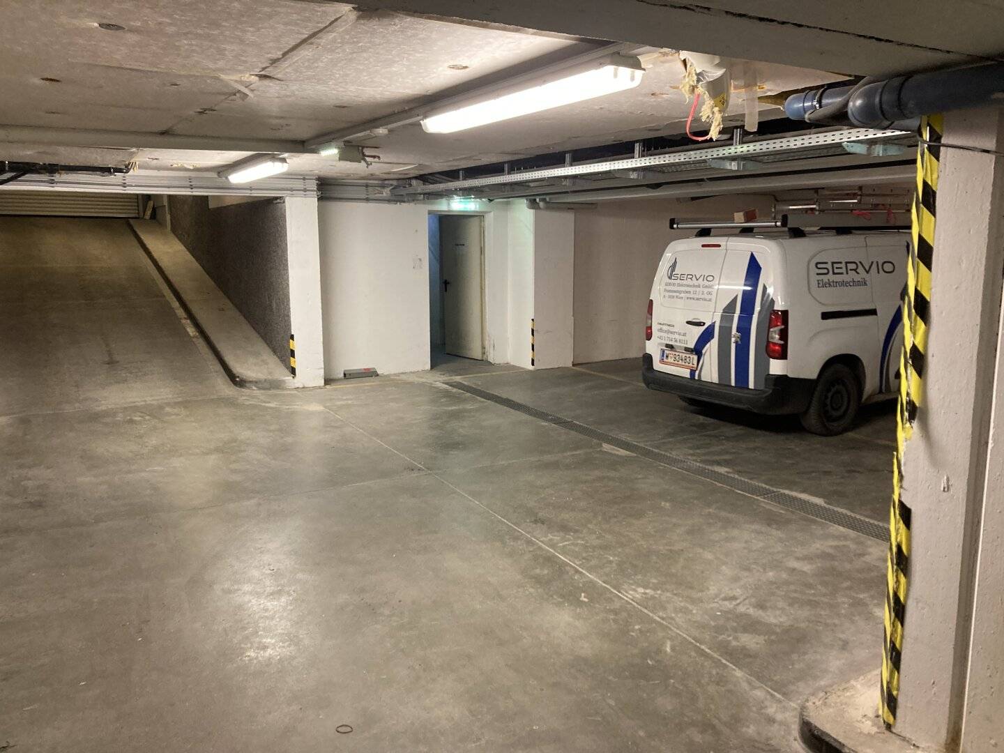 Car parking spaces