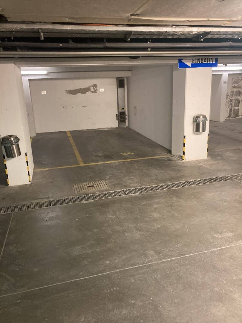 Car parking spaces
