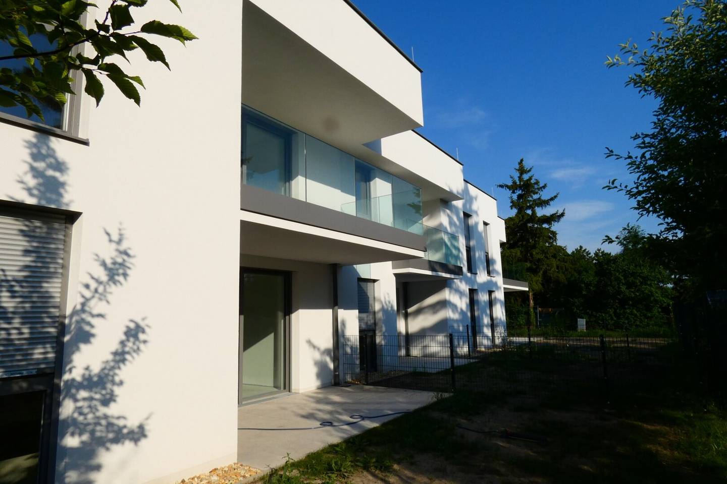 Natural near energy-saving green view from the terrace
