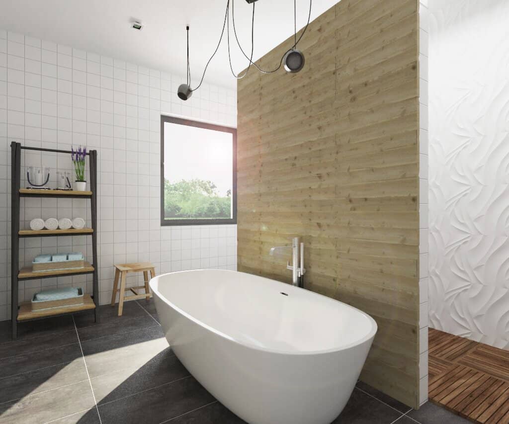 New Build Oberwart | Semi detached house with garden, pool and distant view