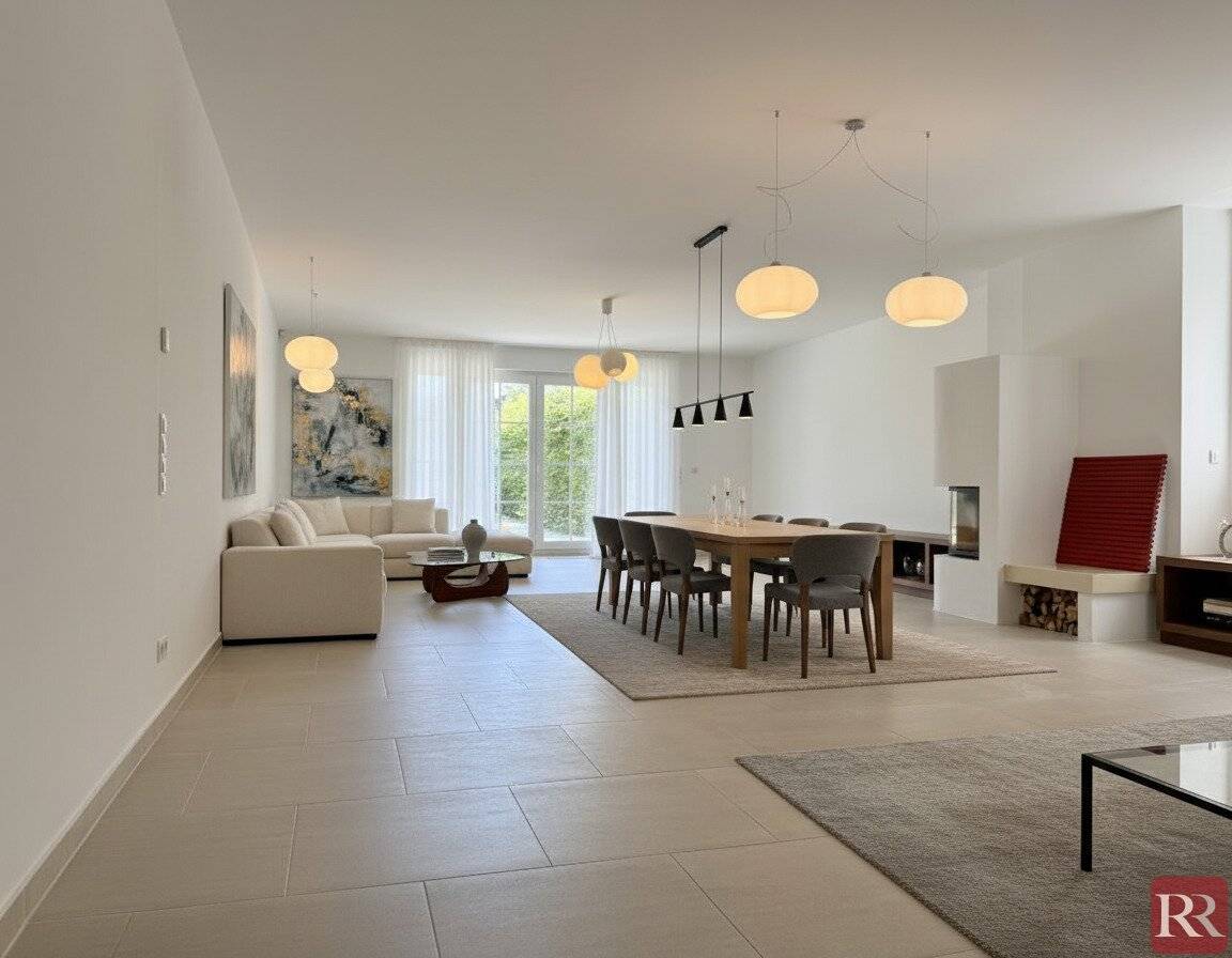 Exclusive garden residence spacious ground floor apartment with private pool in the heart of Klosterneuburg