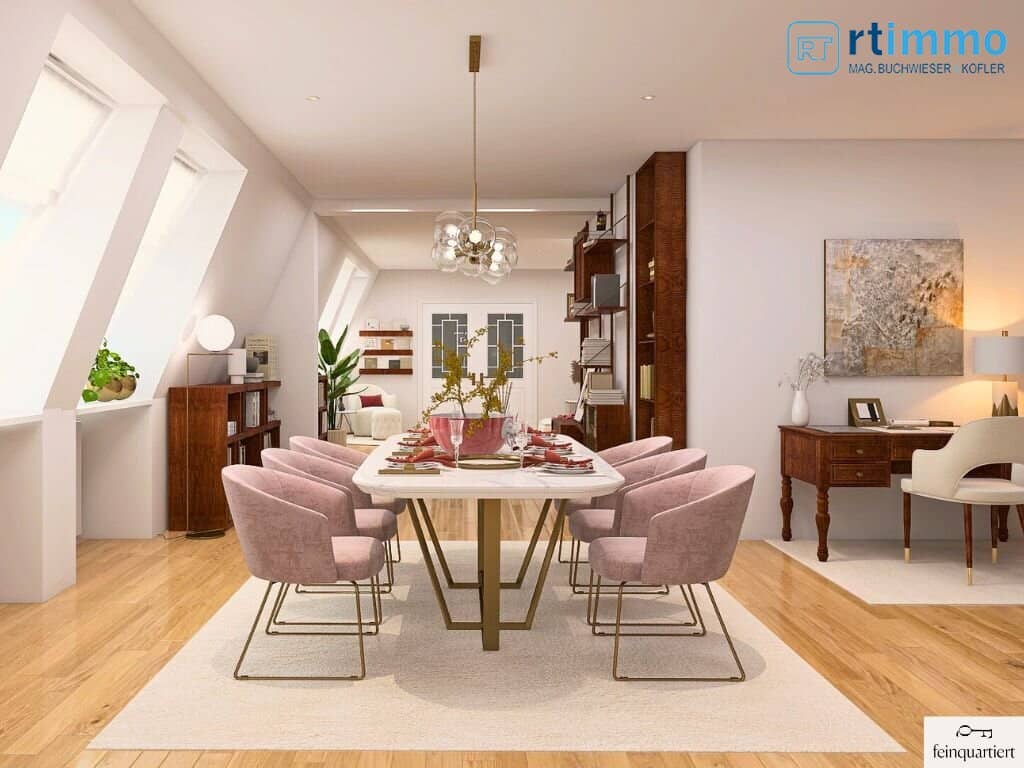 360 GRAD RUNDUMBLICK ÜBER DÖBLING von Ihrer 152qm Dachterrasse - großzügige 4-Zimmer-Dachgeschosswohnung mit Seltenheitswert!