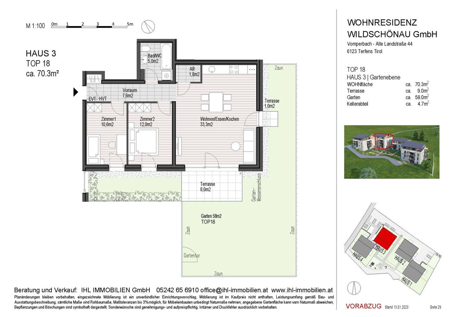 Top 18 3 room ground floor