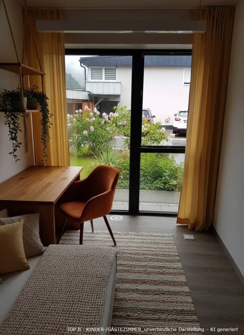 TOP B three room apartment ground floor