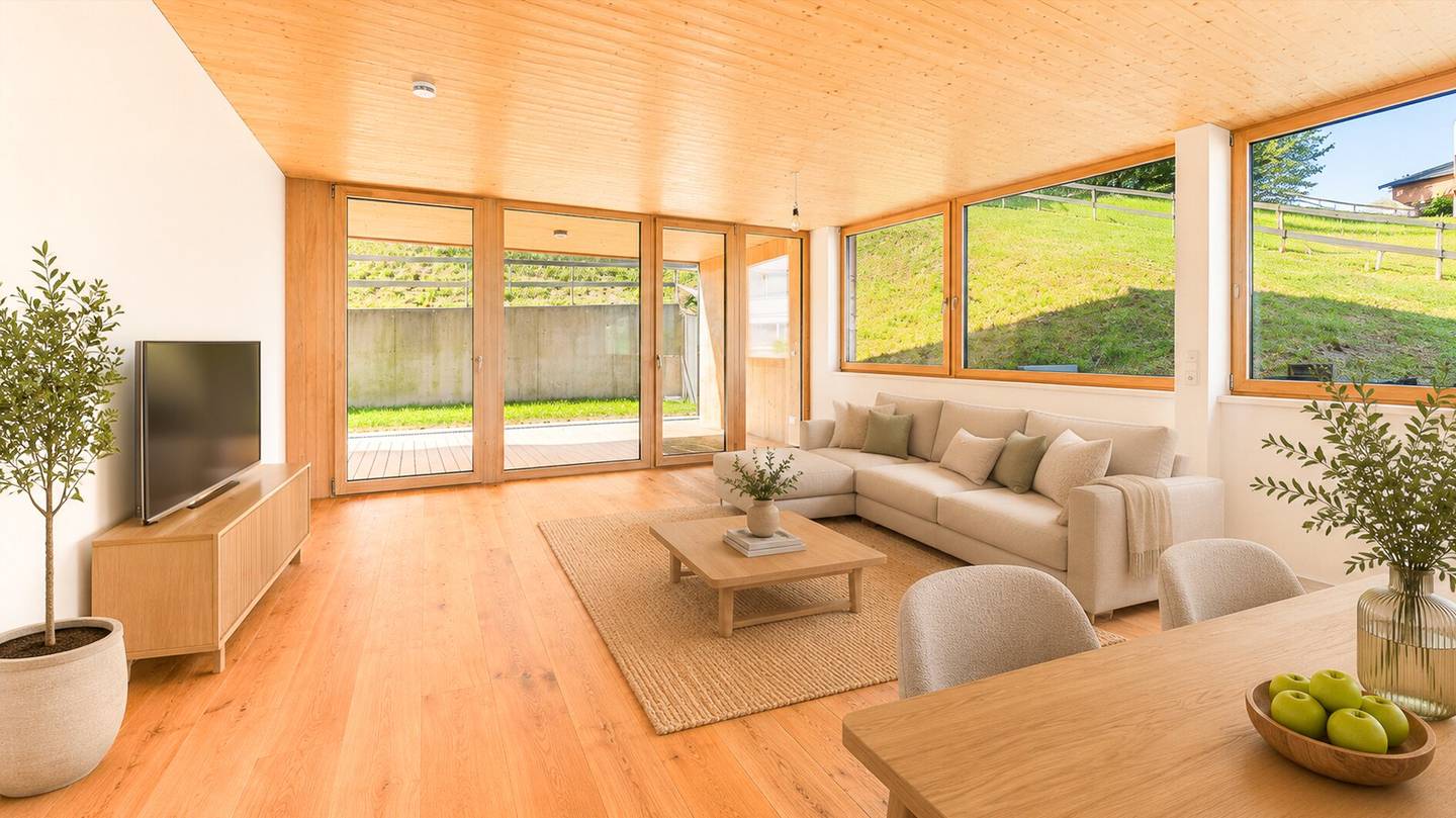 Hittisau | Großzügige 4-Zimmer-Gartenwohnung im Bregenzerwald
