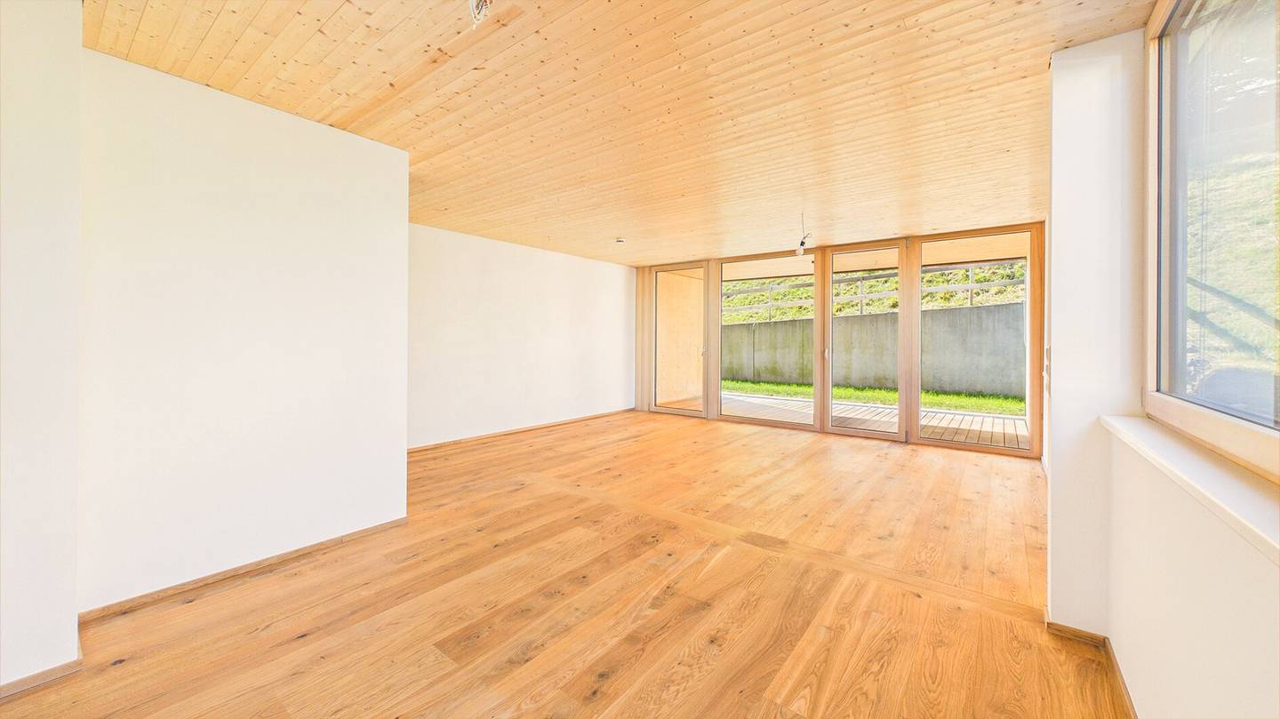 Hittisau | Großzügige 4-Zimmer-Gartenwohnung im Bregenzerwald