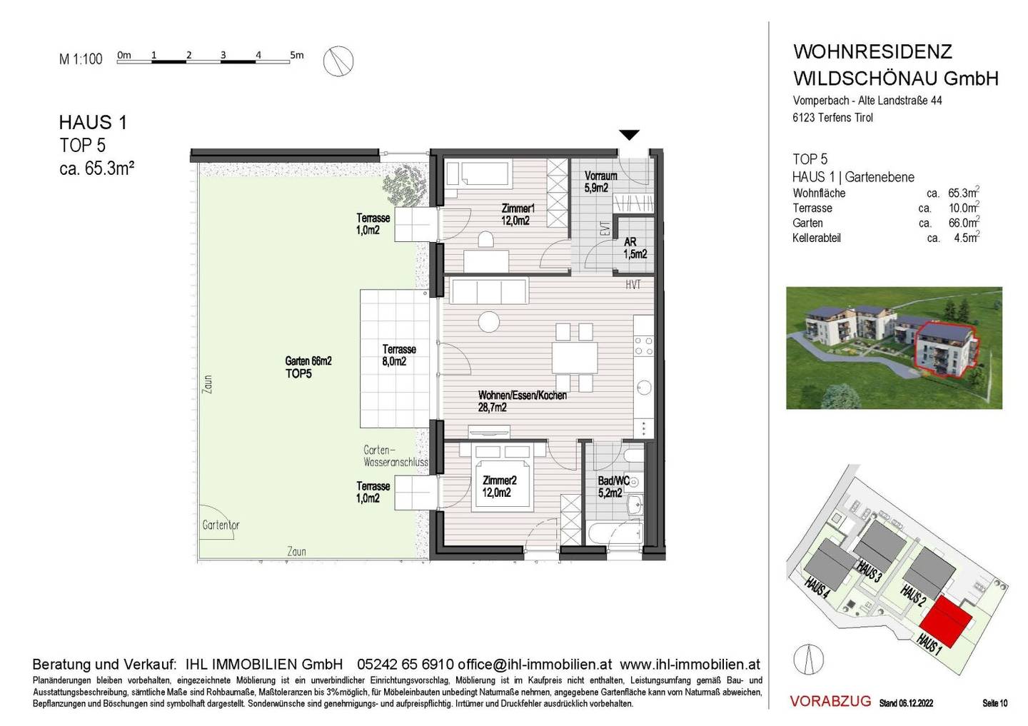 Top 5 three room, first floor