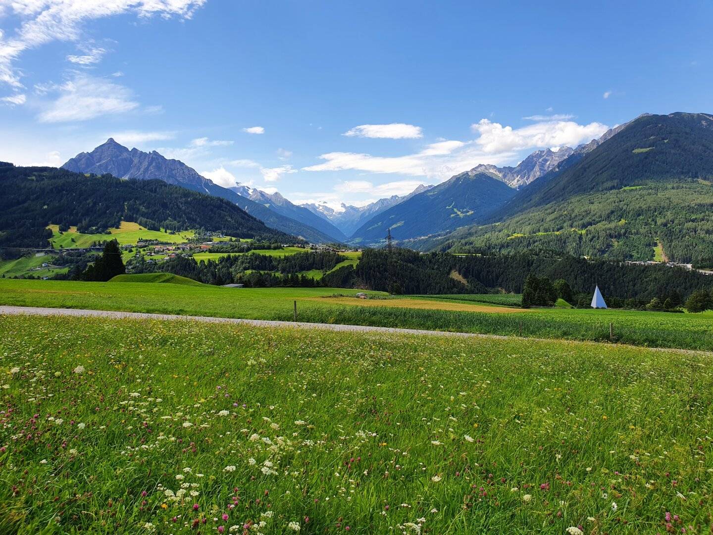 Baugrundstück mit spektakulärem Gletscherblick in Patsch