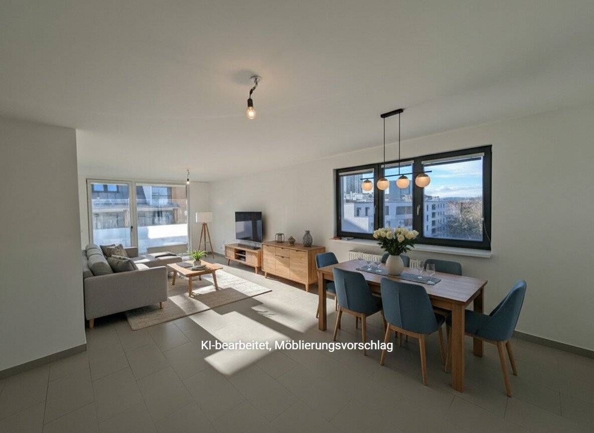 New price! Provision-free from the owner! Monte Laa! Distant view! three room maisonette with terrace/loggia!