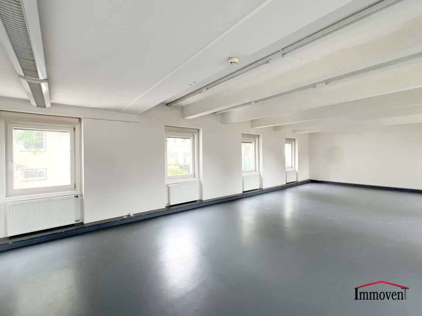 Compact, partially renovated office on campus grounds for a campus office on campus grounds?No, corrected: Compact, partially renovated office on campus grounds