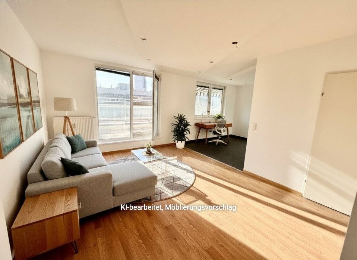 COMMISSION-FREE 3.5 ROOM ATTIC APARTMENT WITH LARGE TERRACE IN FORSTHAUSGASSE