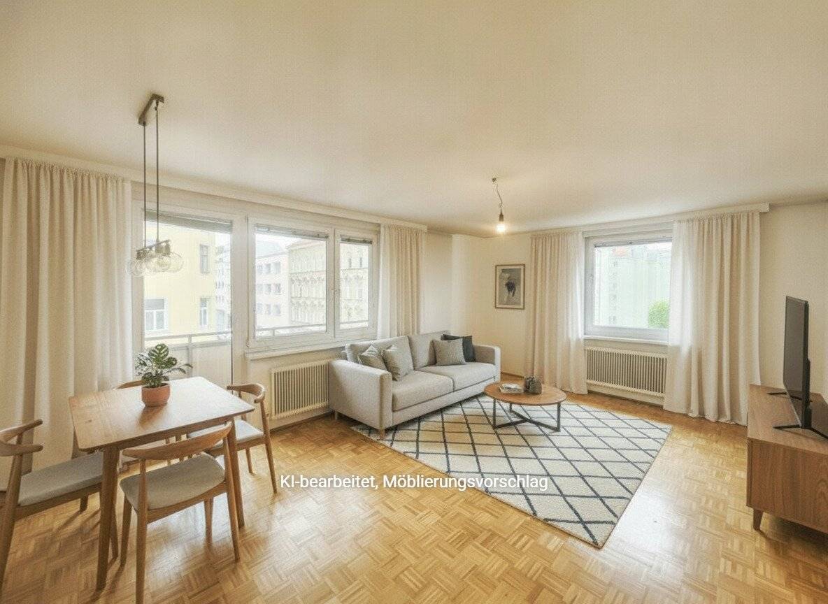 New Purchase Price! Commission Free From the Owner! Well Laid Out Unrenovated 4 Room With Loggia In Ottakring