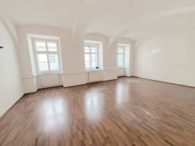 New price! Commission-free from the owner! Unrenovated 4 room old building apartment on Wasagasse!
