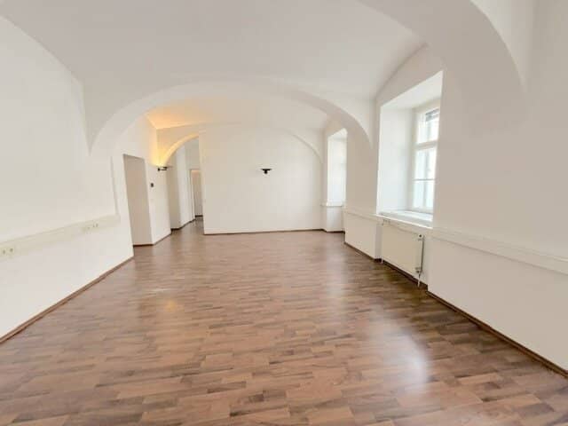 New price! Commission-free from the owner! Unrenovated 4 room old building apartment on Wasagasse!
