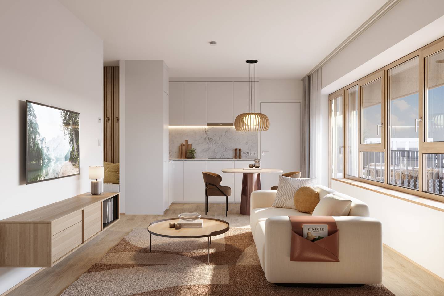 Erstbezug Wohnung mit Balkon Parknähe