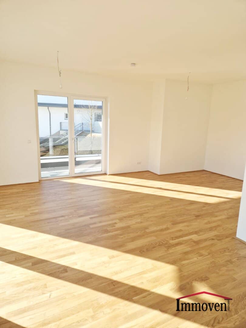 Erstbezug und Ruhelage in Mariatrost: moderne 4-Zimmerwohnung mit Terrasse, mit Garten und 2 Tiefgaragenplätze