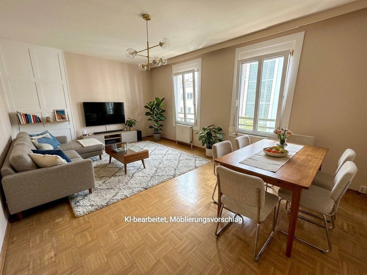 Commission free from the owner unrenovated two room apartment in Hernals