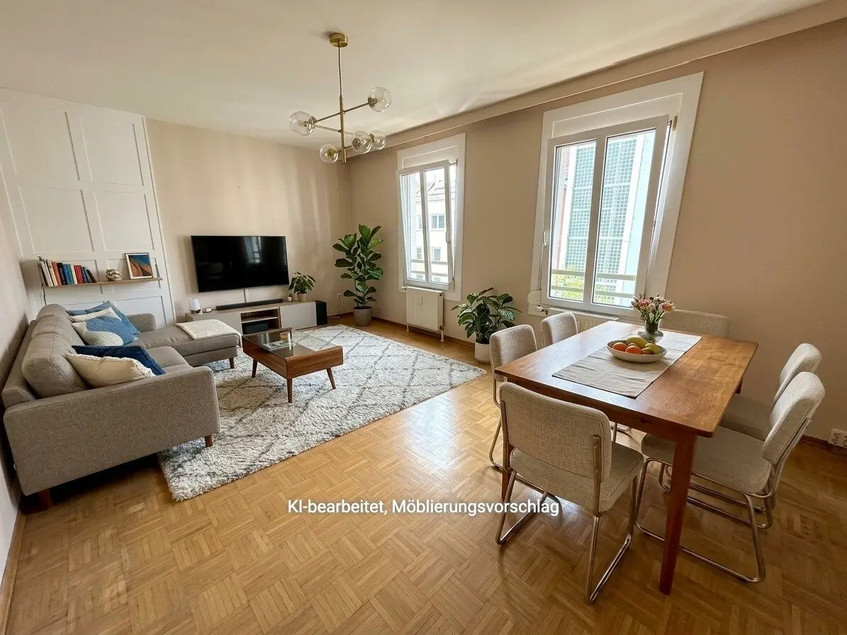 Commission free from the owner unrenovated two room apartment in Hernals