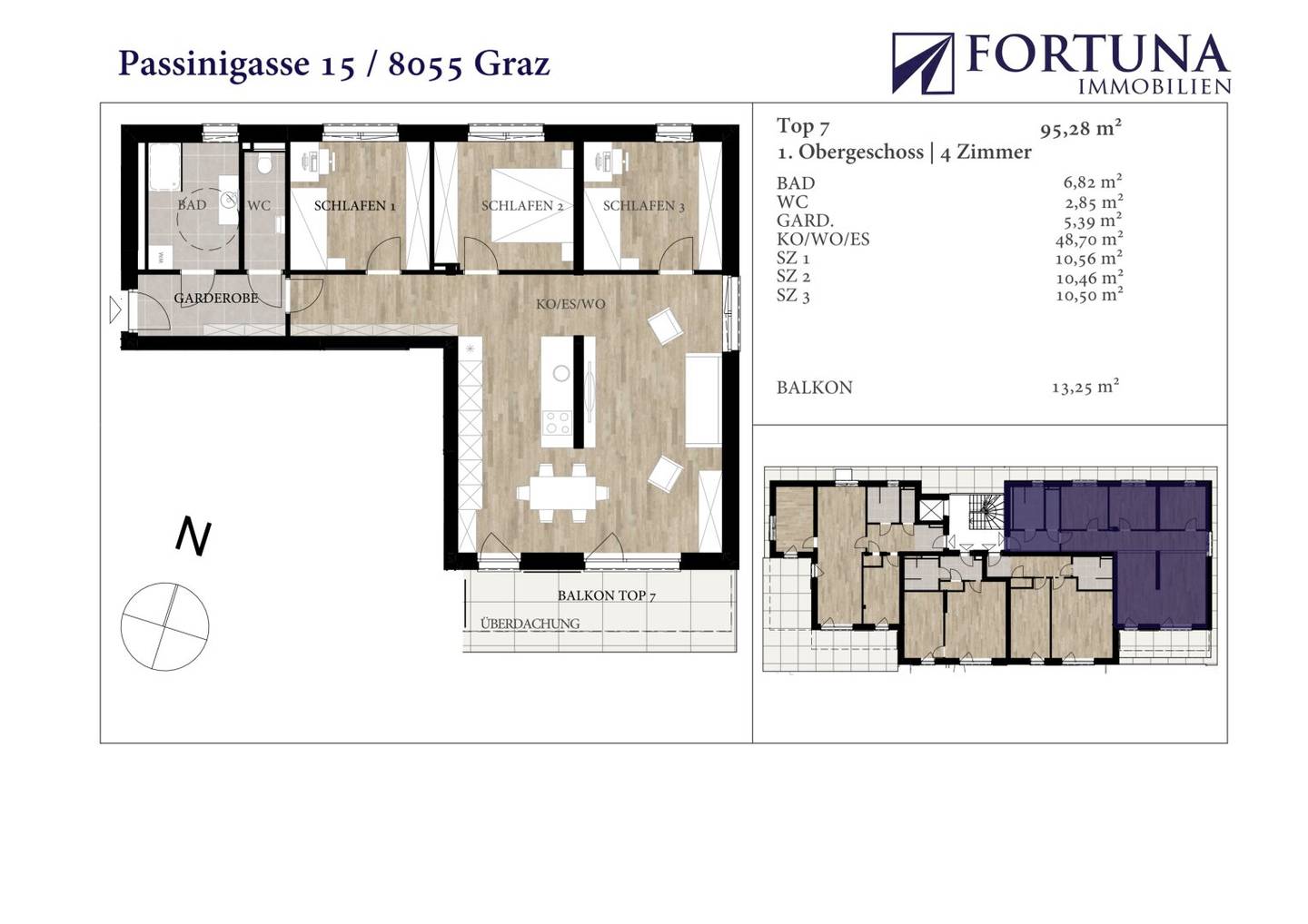 Modern living Passinigasse 15 in Graz-Puntigam