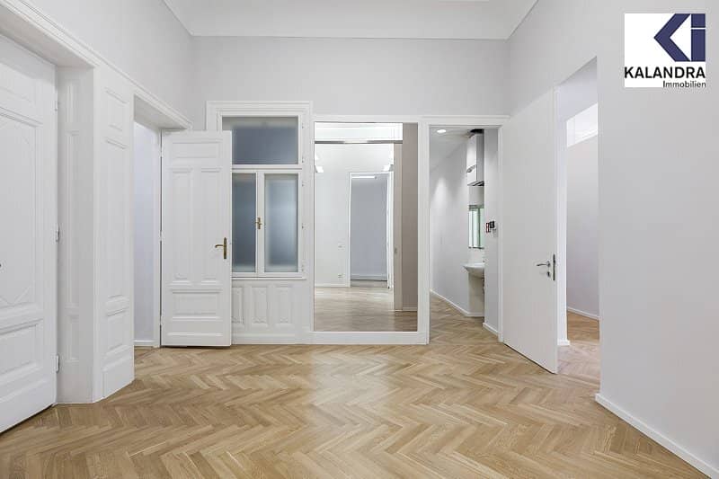 360° TOUR // GENERALSANIERTES ALTBAU-BÜRO nahe SCHWARZENBERGPLATZ