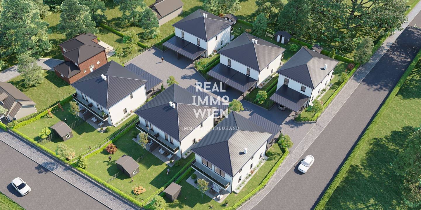 @DOPPELHAUSHÄLFTE BEI WIENER NEUSTADT LAND!! ERSTBEZUG!! TRAUMHAUS WARTET AUF SIE!! 360°- 3D Besichtigung!!!@