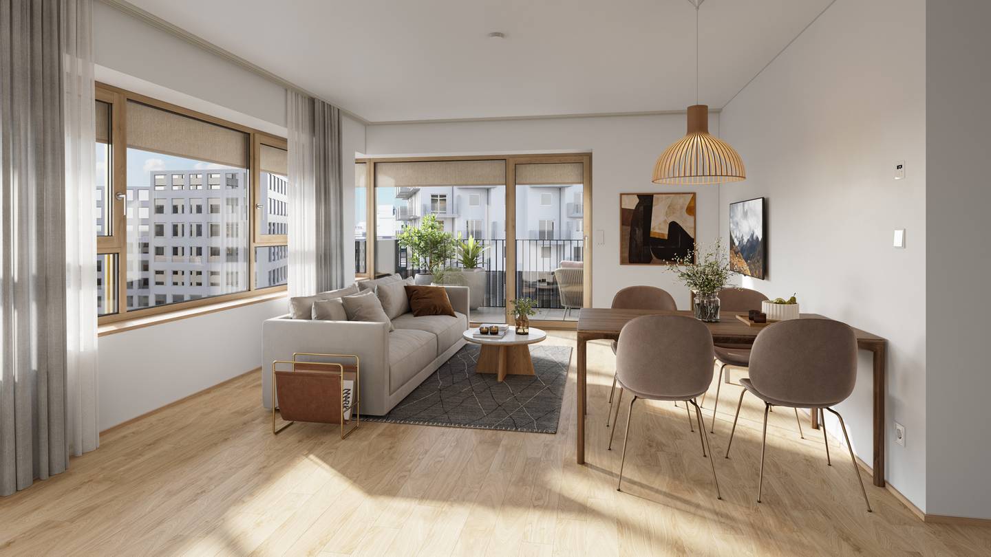 Wohnung im dritten Bezirk Bert Brecht Park