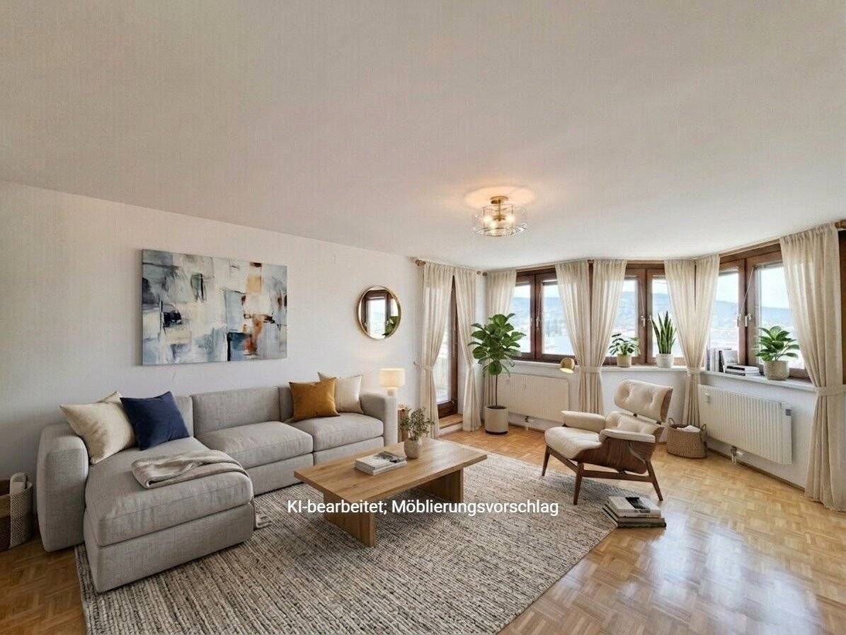 Commission-free from the owner! 8th floor with distant view! Top three room apartment with loggia near U4
