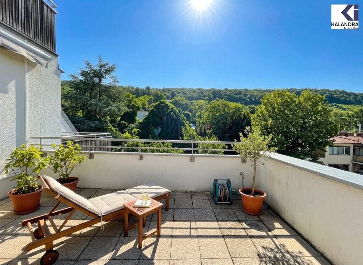 360° TOUR // LUXUS-DACHTERRASSEN-WOHNUNG mit FERNBLICK