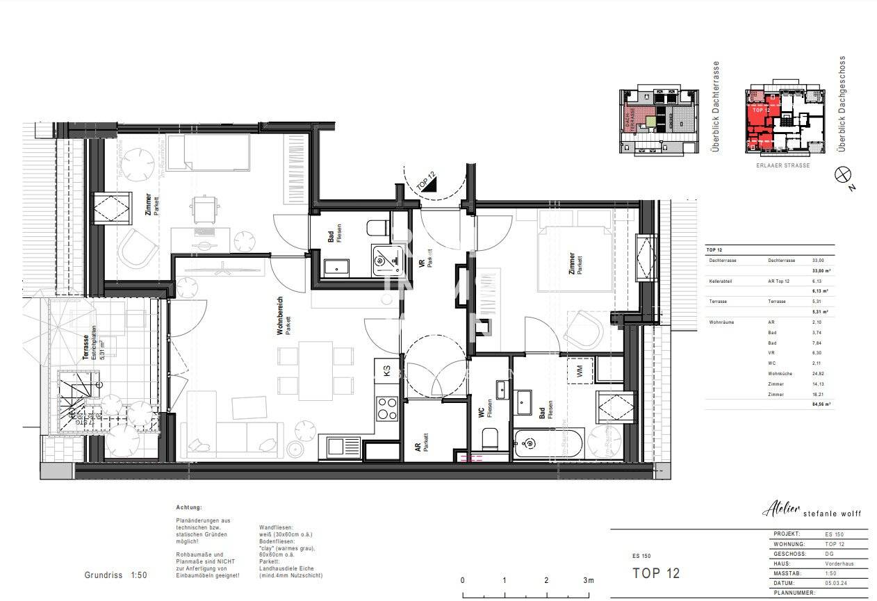 DG-WOHNUNG + DACHTERRASSE