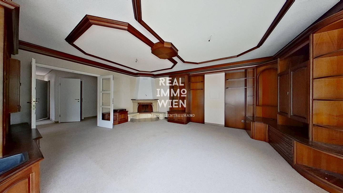 Attic 3-room apartment with 50 m² terrace, parking space &amp; built-in kitchen in 1180 Vienna for rent