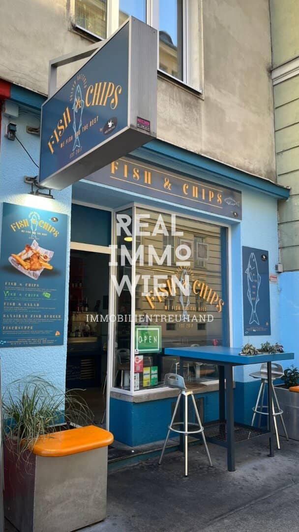 Best established gastronomy business / snack bar in top location with large storage (70 m²) exclusive brokerage