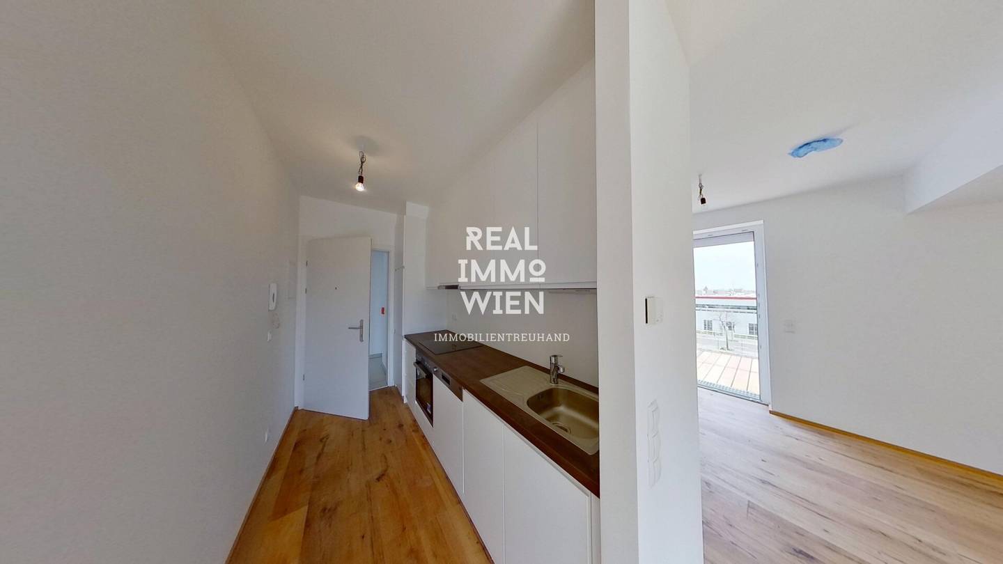 Beautiful sunlit apartment with balcony in the 23rd district near U6 Perfektastraße 360 degree 3D tour available