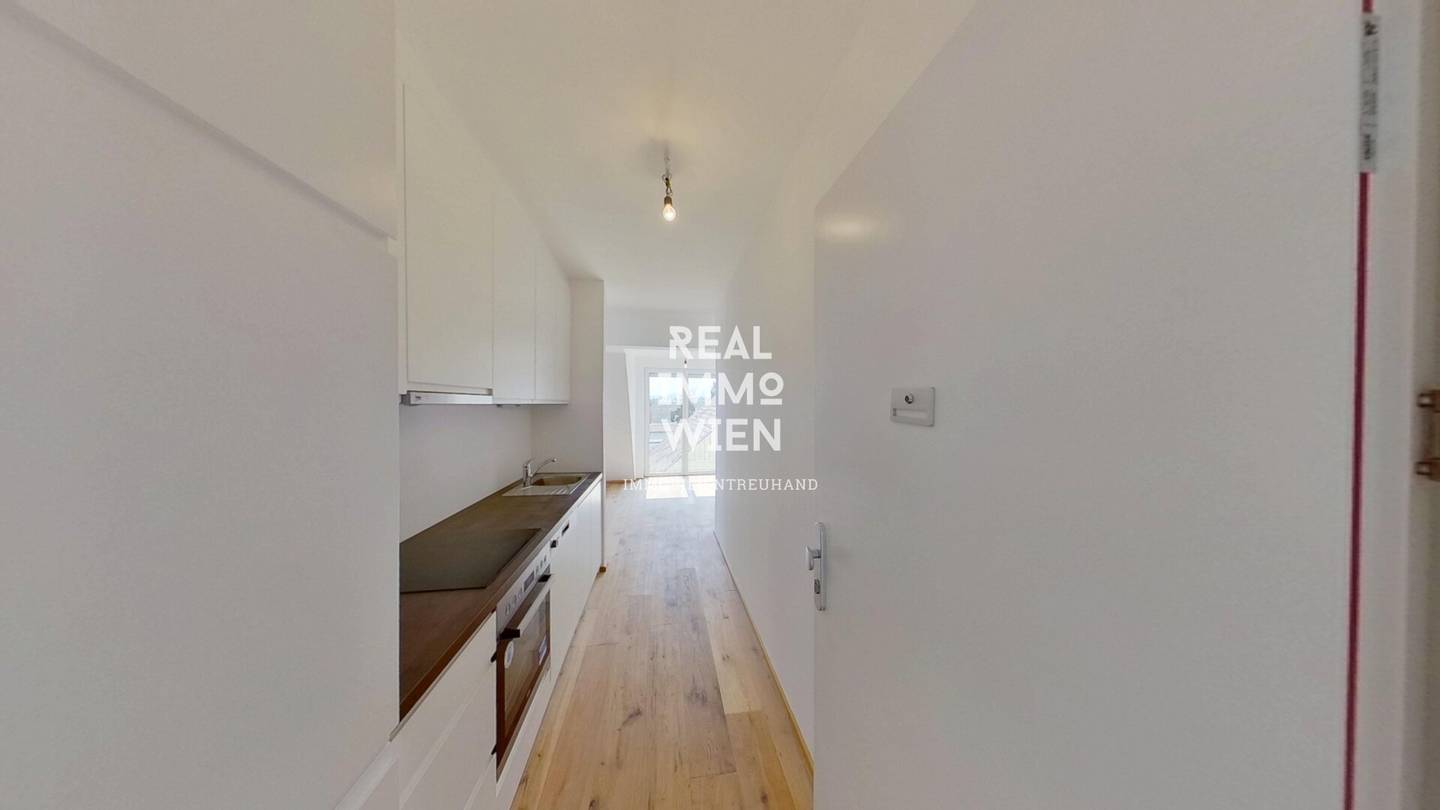 Beautiful sunlit apartment with balcony in the 23rd district near U6 Perfektastraße 360 degree 3D tour available