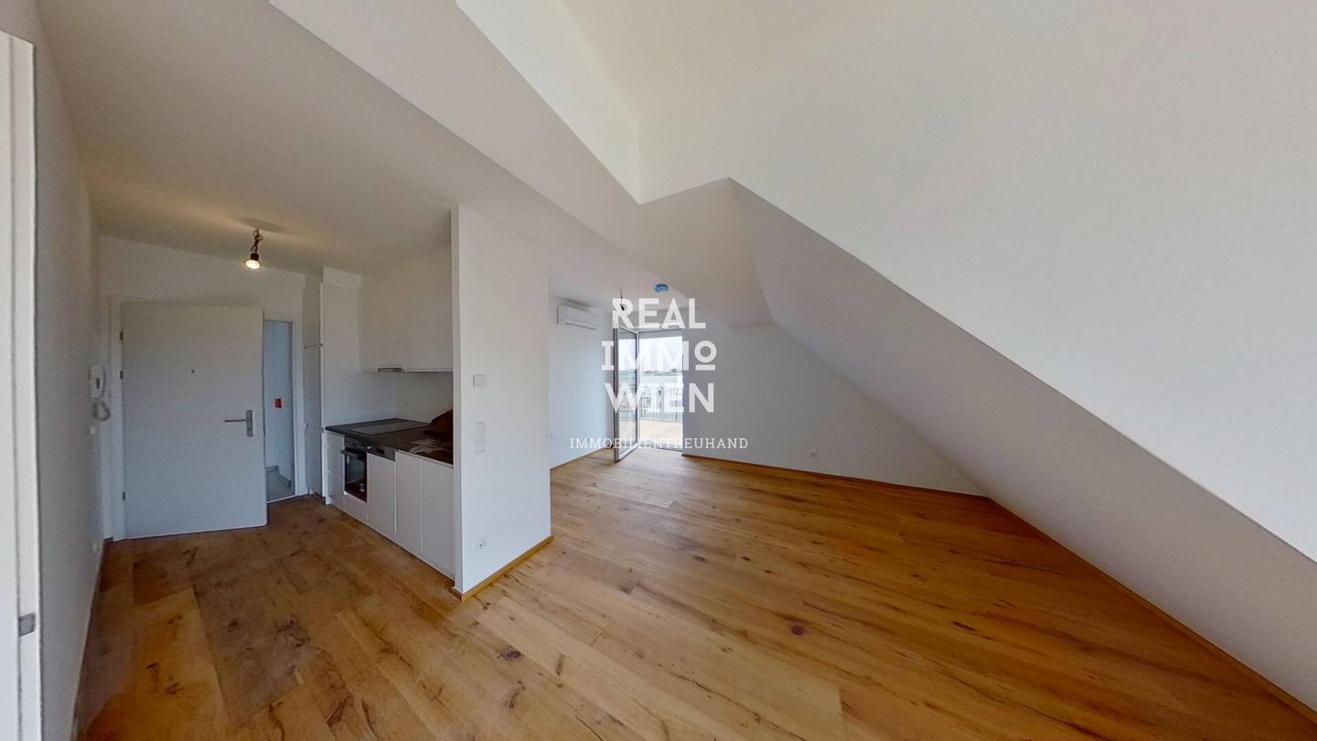 Beautiful sunlit apartment with balcony in the 23rd district near U6 Perfektastraße 360 degree 3D tour available