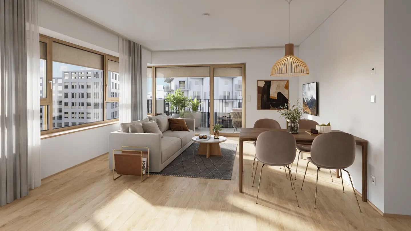 Apartment brand new directly at Bert Brecht Park
