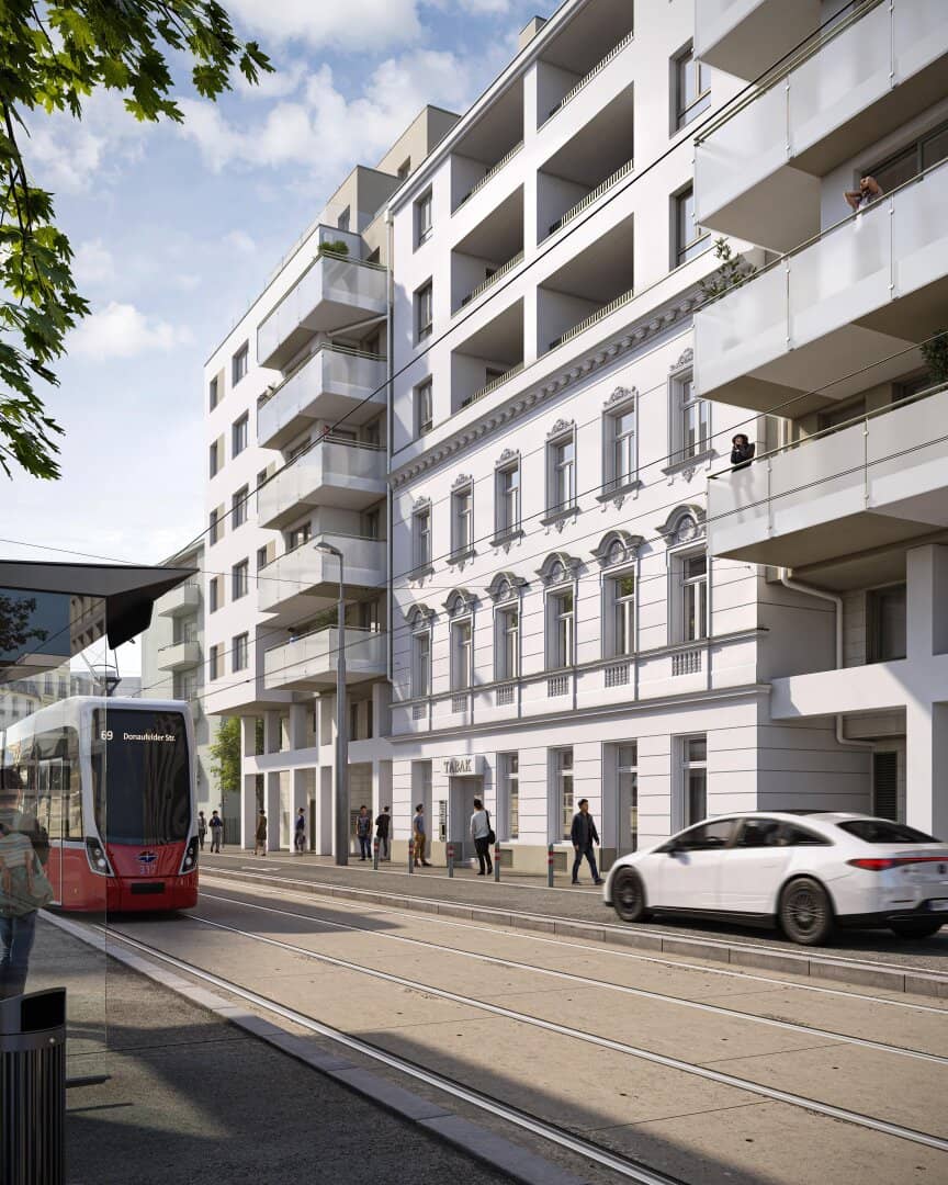 First occupancy: Modern 2-room apartment with balcony - Top 1.40